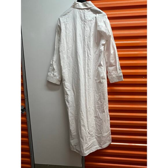 THE FRANKIE SHOP - Cala Shirt Dress / White / XS-S - Picture 5 of 9